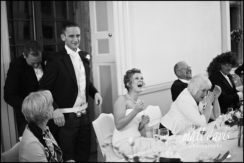 speeches at Clearwell Castle wedding