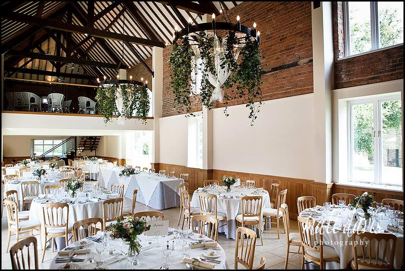 Inside Delbury hall set for wedding