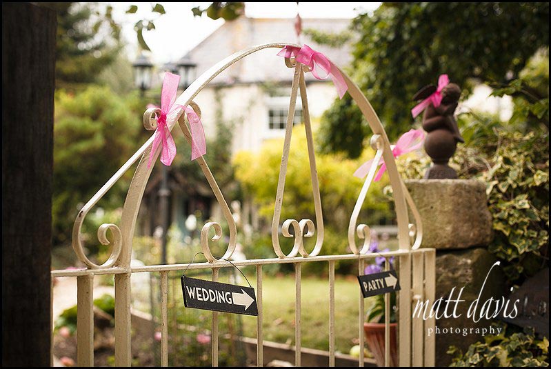 Wedding Party Sign