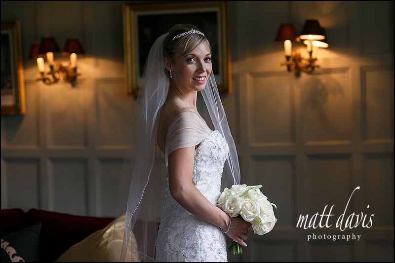 Stunning bridal portraits at Elmore Court taken by Matt Davis Photography