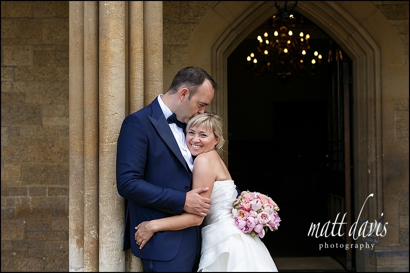 Natural wedding photos taken at Manor By The Lake Gloucestershire